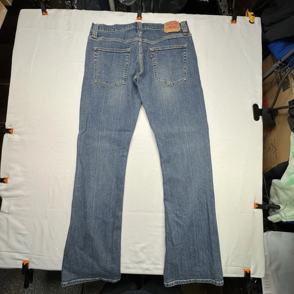 Levis Jeans Women's Suuch Boot Cut Low Rise‎ 32X33 3 Button Close 11L